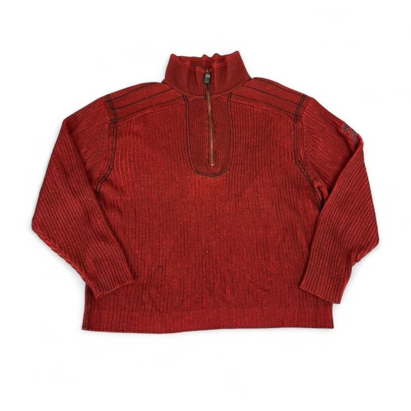 Raider Other - Y2K Raider infamous brand jeans 1/4 zip turtleneck sweater hip hop skater